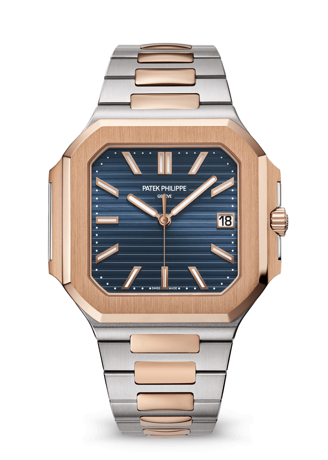 DATE SP. SECONDS - ROSE GOLD AND STEELS view 1