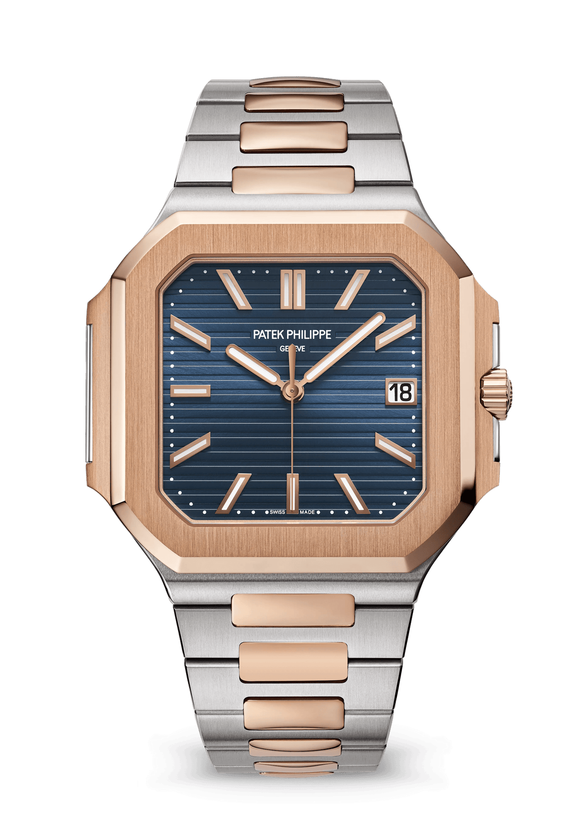 DATE SP. SECONDS - ROSE GOLD AND STEELS view 1