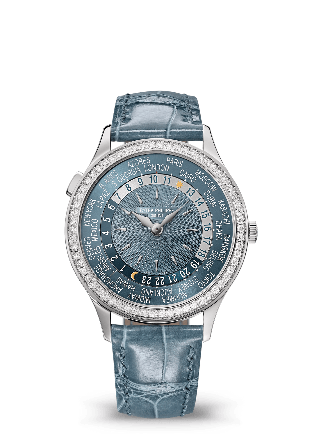 WORLD TIME - STEEL BLUE view 1