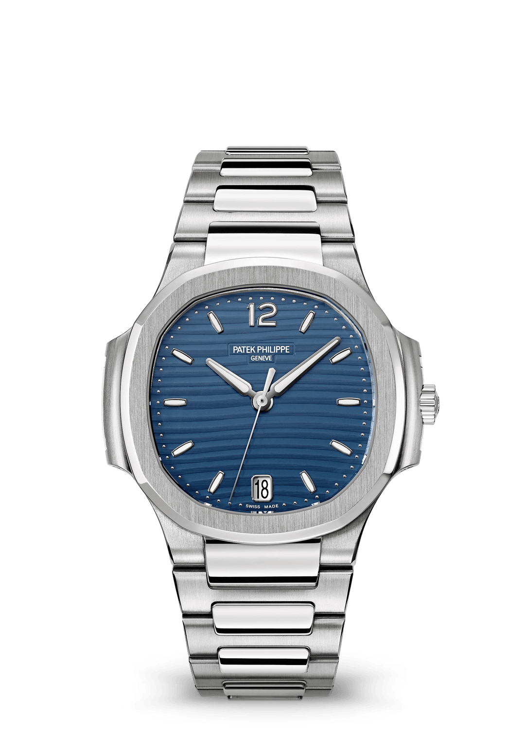 NS DATE SP. SECONDS - STEEL AND BLUE view 1