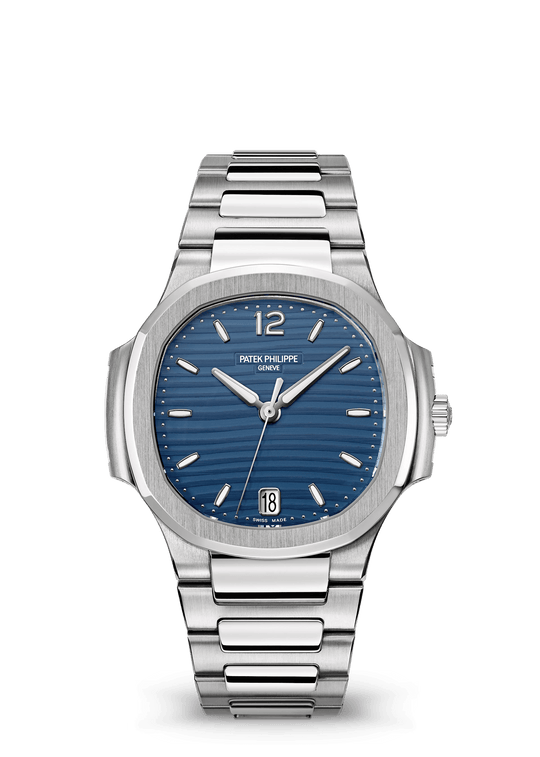 NS DATE SP. SECONDS - STEEL AND BLUE view 1