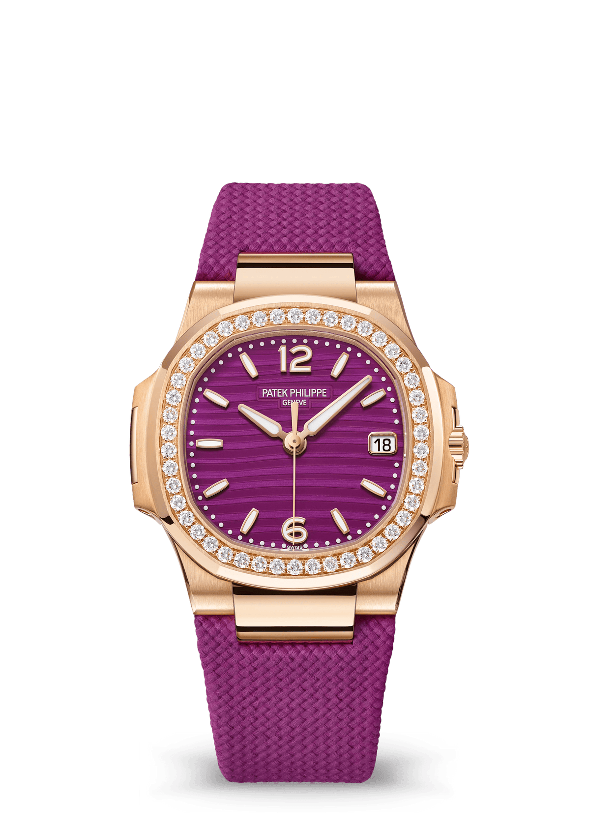 NS. DATE SP. SECONDS. - ROSE GOLD AND PINK view 1