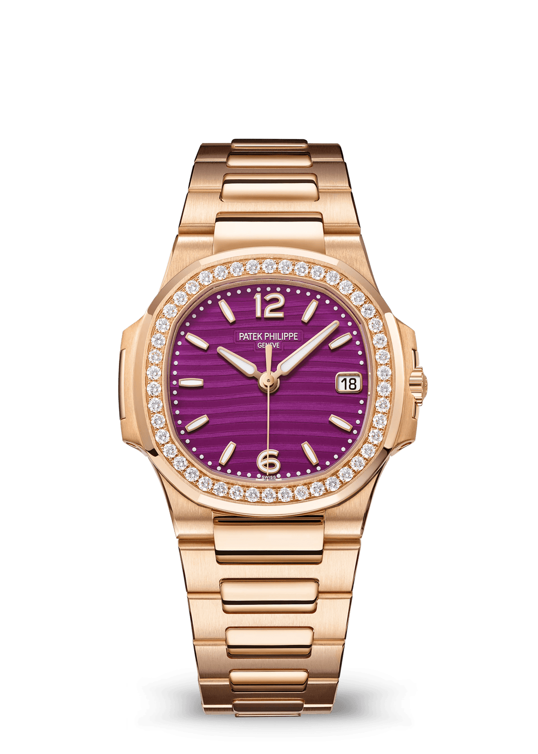 NS. DATE SP. SECONDS. - PINK AND ROSE GOLD view 1