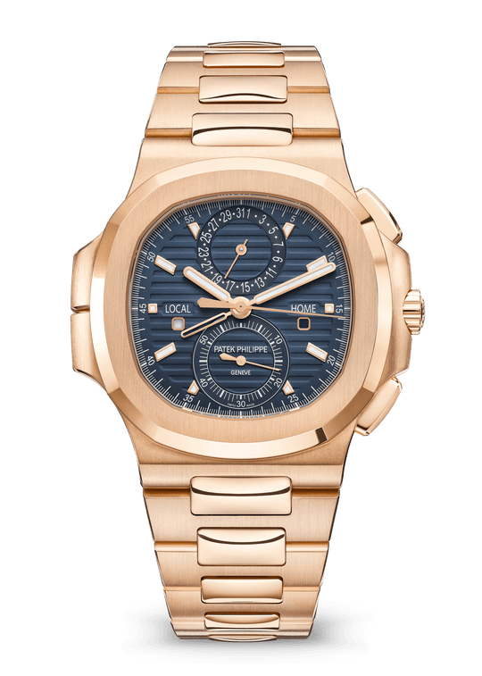 FK. CHRONOGRAPH TRAVEL TE. - ROSE GOLD view 1