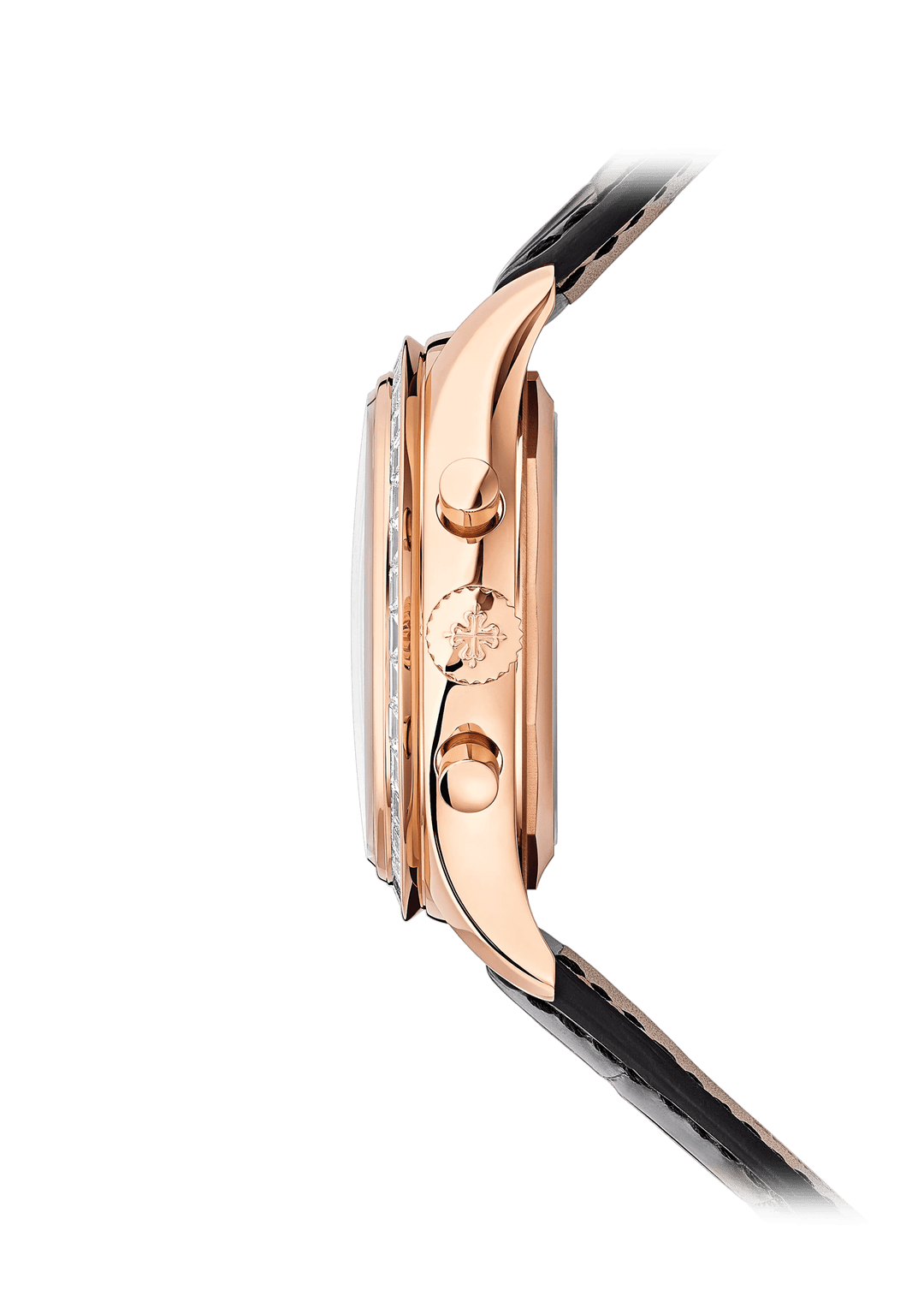 FLYBACK CHRONOGRAPH. AN. CALENDAR. JE. - BLACK AND ROSE GOLD view 3