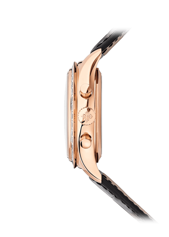 FLYBACK CHRONOGRAPH. AN. CALENDAR. JE. - BLACK AND ROSE GOLD view 3