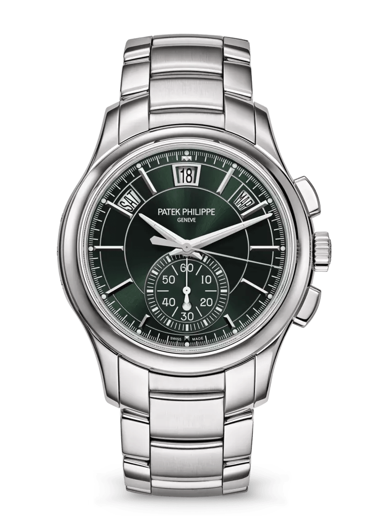 FLYBACK CHRONOGRAPH. AN. CALENDAR - STEEL view 1