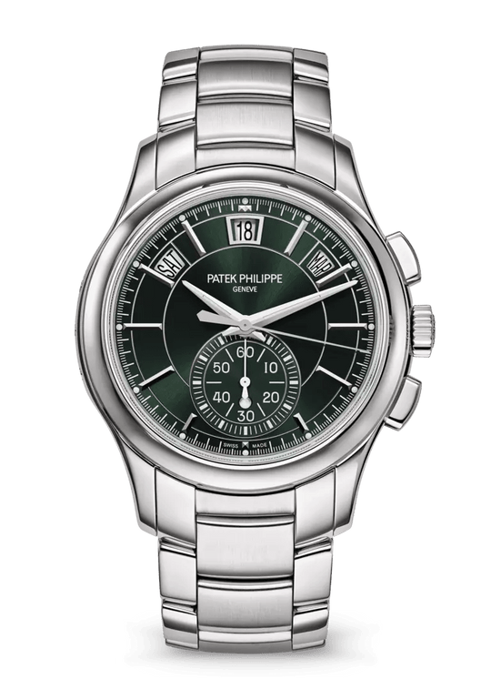 FLYBACK CHRONOGRAPH. AN. CALENDAR - STEEL view 1