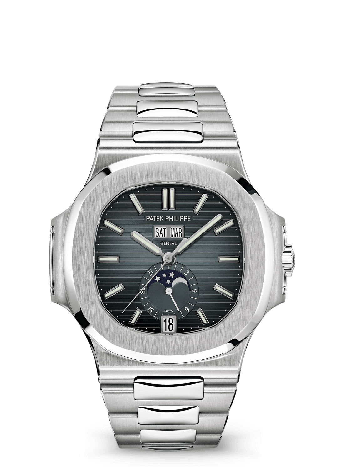 AL. CALENDAR MN. PHASES - STEEL view 1