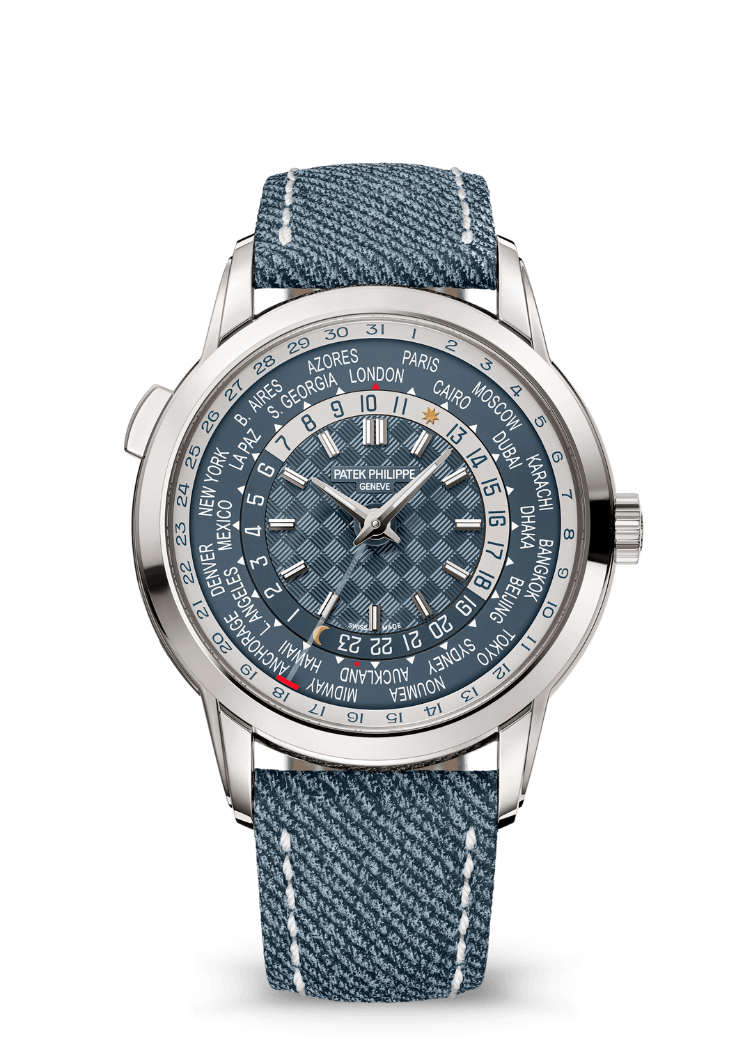 WORLD TIME. DATE - AQUA BLUE view 1