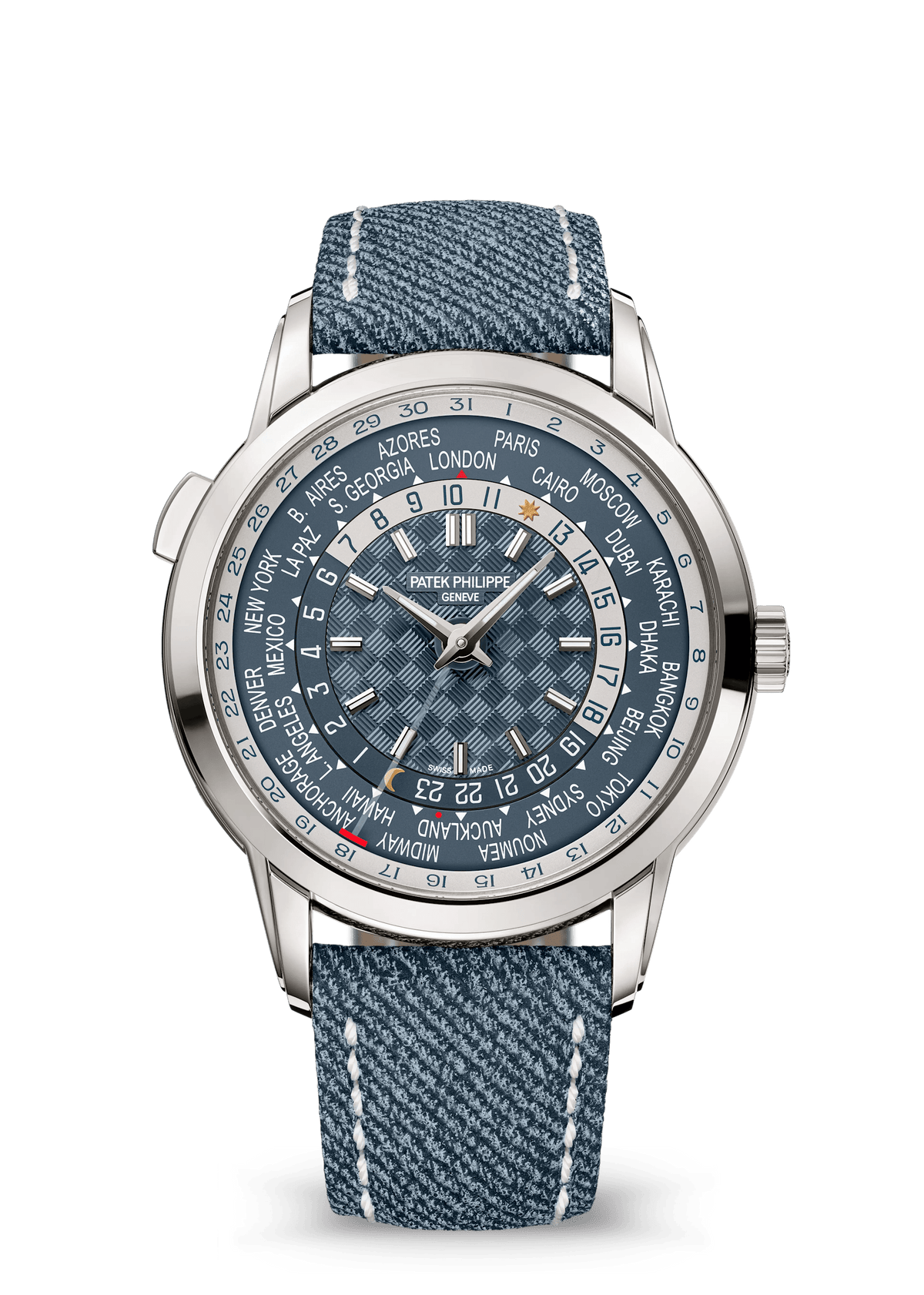 WORLD TIME. DATE - AQUA BLUE view 1