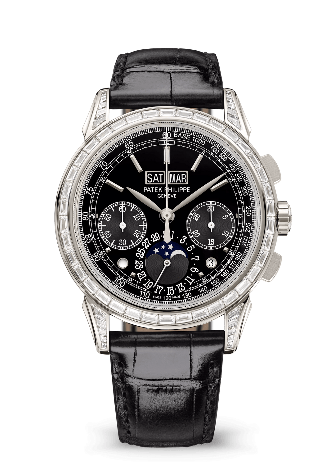 CHRONOGRAPH P CALENDAR JE. - PLATINUM BLACK view 1