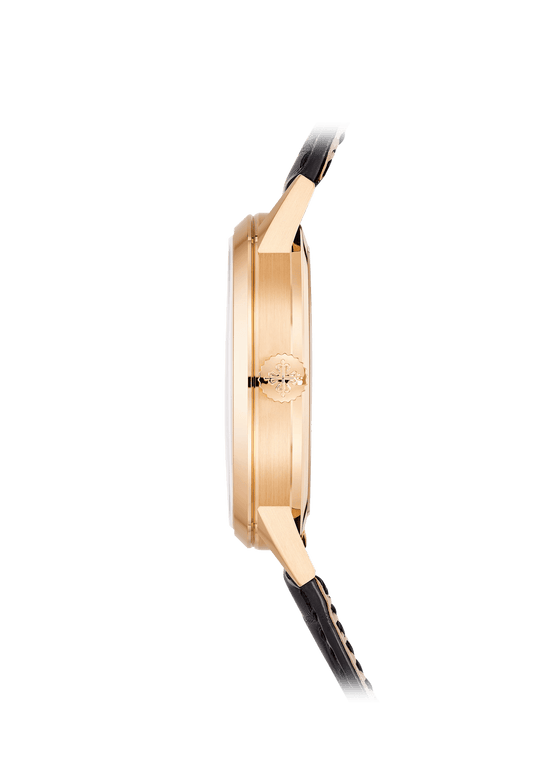 AN. CALENDAR. REGULATOR - BLACK AND GOLD view 3