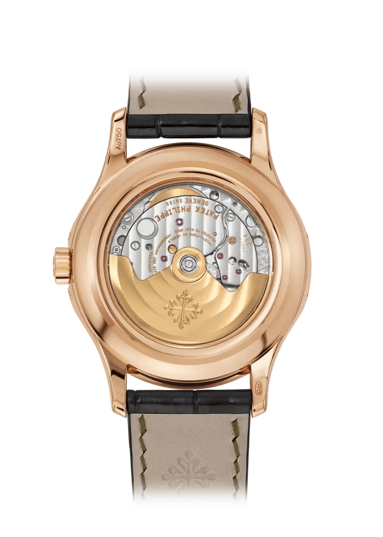 AN. CALENDAR. MOON PHASES - BLACK AND ROSE GOLD view 2