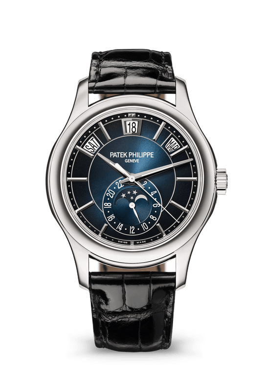 AN. CALENDAR. MOON PHASES - BLACK AND WHITE GOLD view 1
