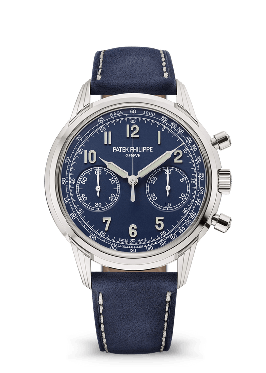CHRONOGRAPH - BLUE AND WHITE GOLD view 1