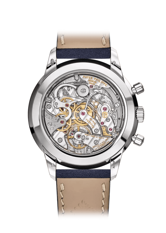 CHRONOGRAPH - BLUE AND WHITE GOLD view 2