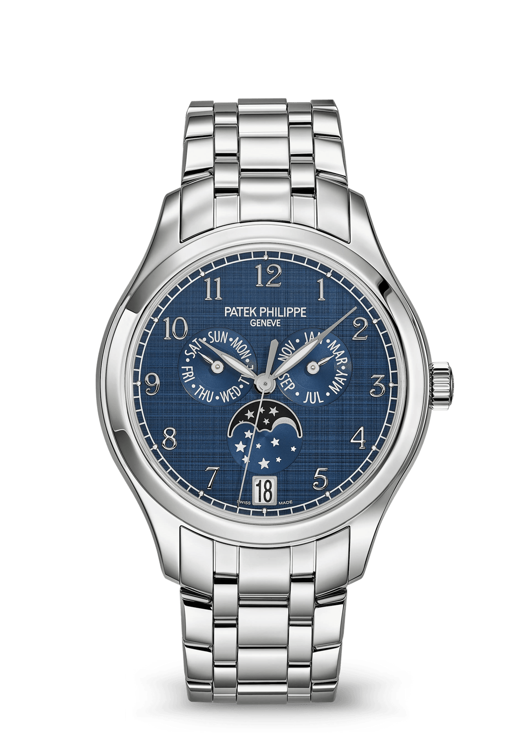 AN. CALENDAR. MOON PHASES - STEEL view 1