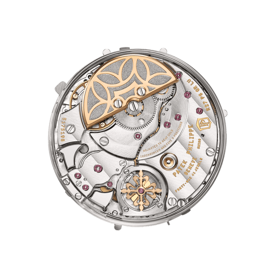 MINUTE RR. RE. P. CALENDAR HE. JE. - BLACK AND ROSE GOLD view 6