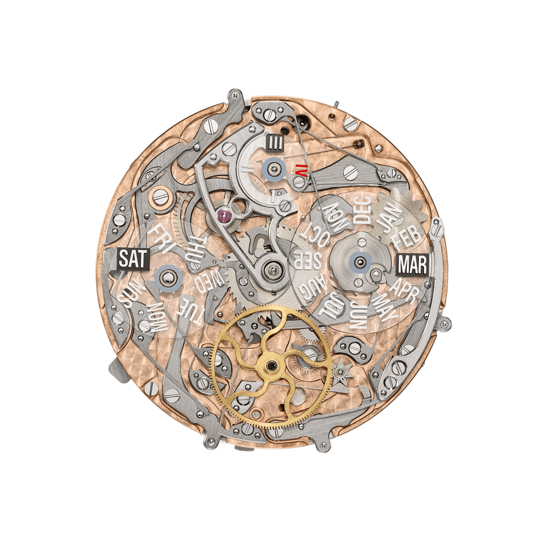 MINUTE RR. RE. P. CALENDAR HE. JE. - BLACK AND ROSE GOLD view 5