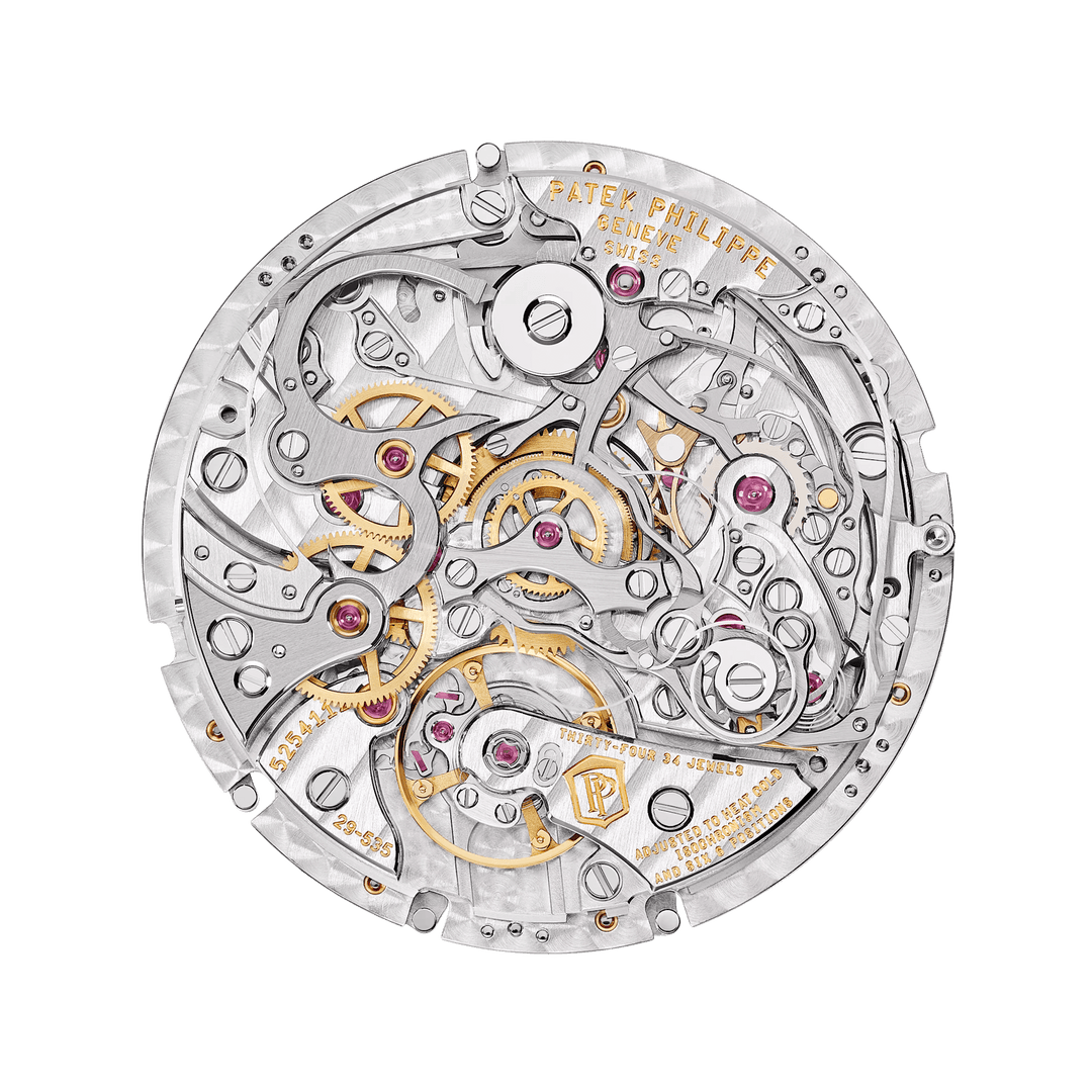 SPLIT SECONDS CHRONOGRAPH P CALENDAR. - GOLD BLUE view 6