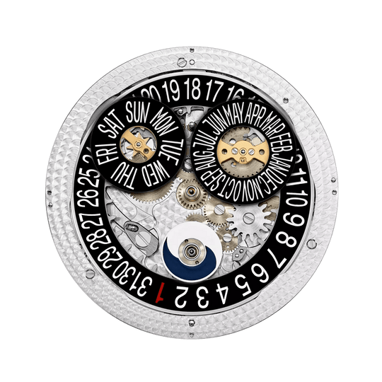 FLYBACK CHRONOGRAPH. AN. CALENDAR. JE. - BLACK AND ROSE GOLD view 5