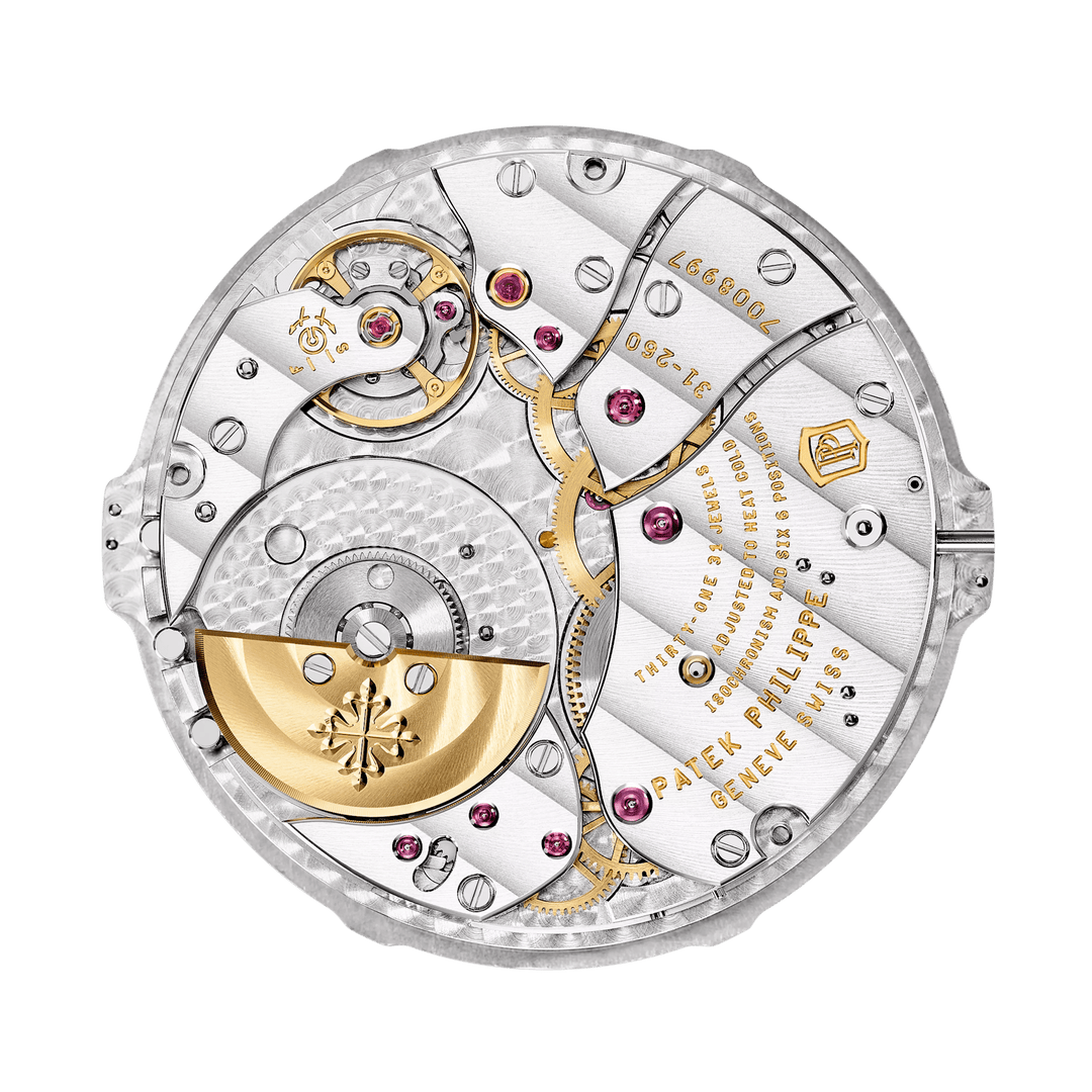 AN. CALENDAR. REGULATOR - BLACK AND GOLD view 6