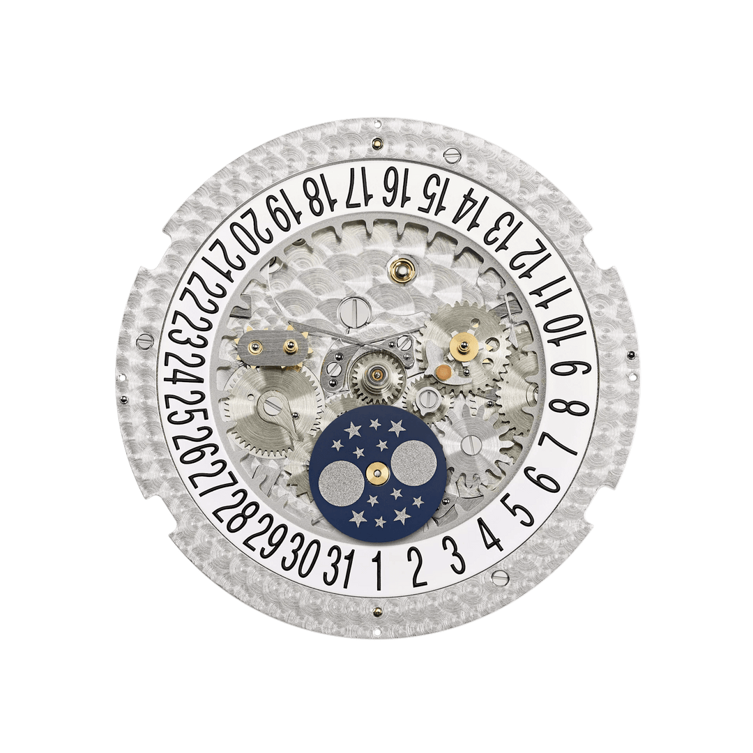 AN. CALENDAR. MOON PHASES - STEEL view 5