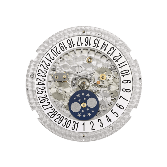 AN. CALENDAR. MOON PHASES - STEEL view 5