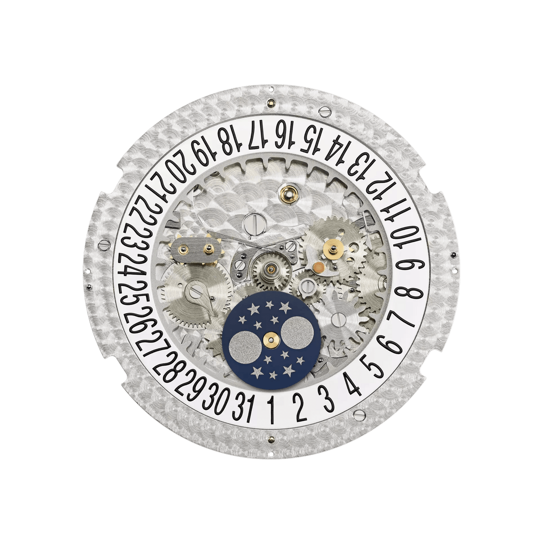 AN. CALENDAR. MOON PHASES - LILAC AND WHITE GOLD view 5