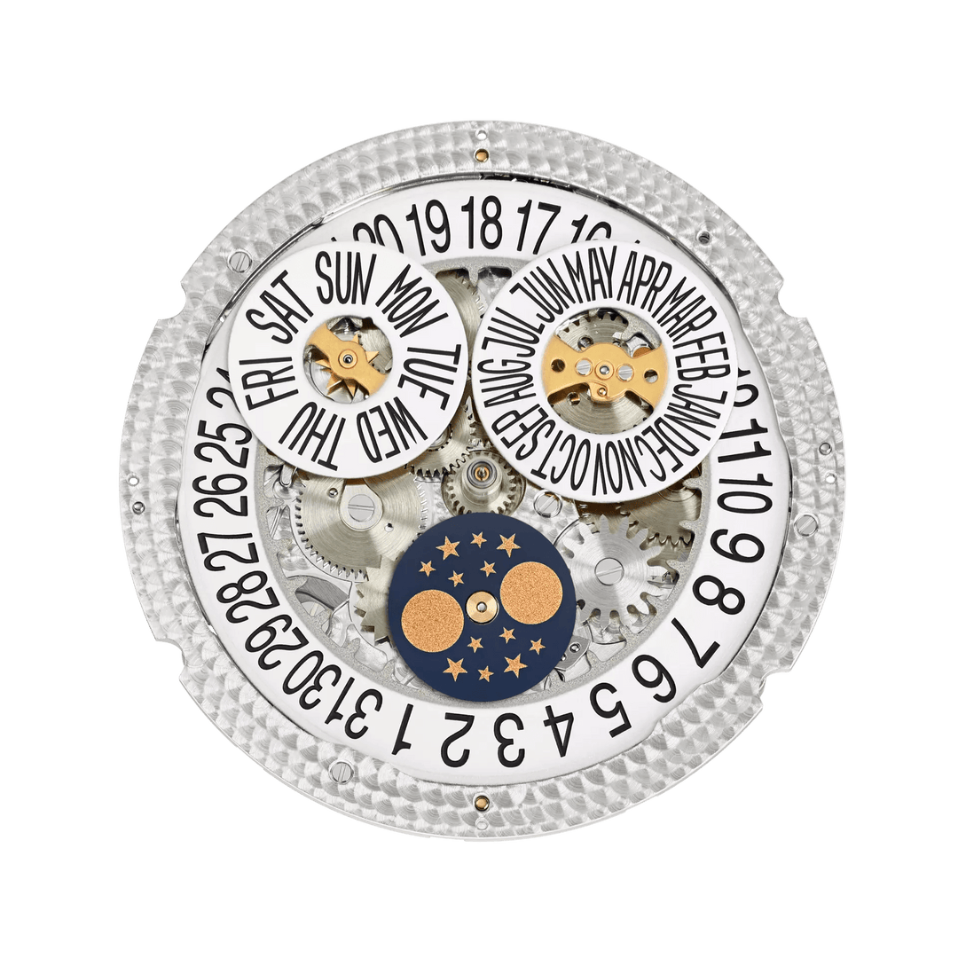 AN. CALENDAR. MOON PHASES - BLACK AND ROSE GOLD view 5