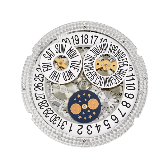 AN. CALENDAR. MOON PHASES - BLACK AND ROSE GOLD view 5
