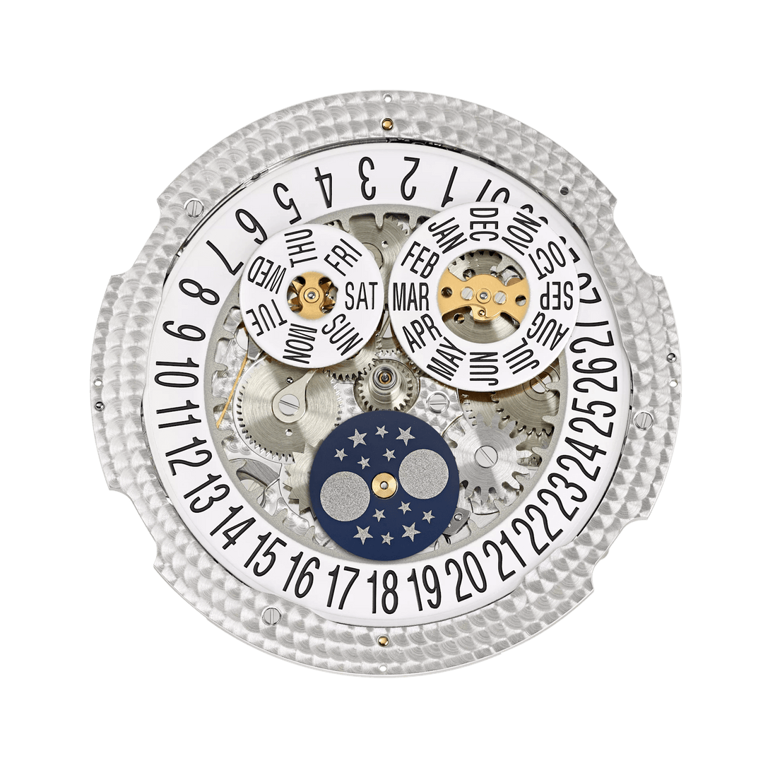 AL. CALENDAR MN. PHASES - STEEL view 5