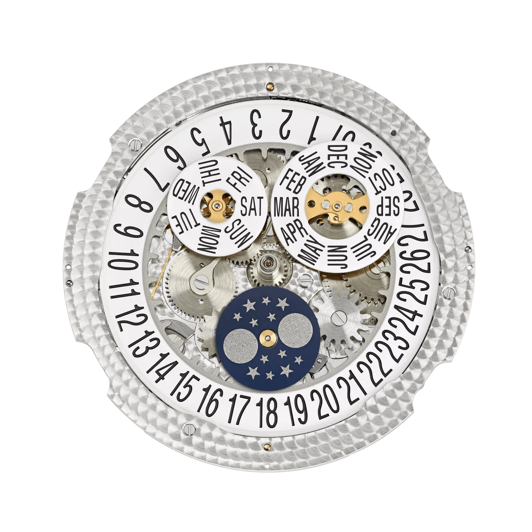 AL. CALENDAR MN. PHASES - GREY AND STEEL view 5