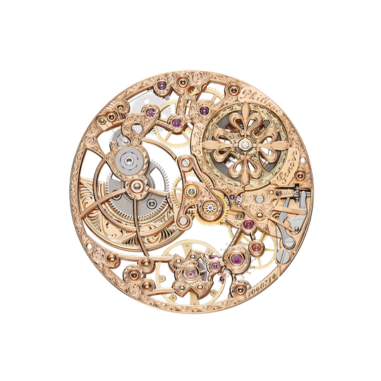 SKELETON WATCH. RE. HS. - ROSE GOLD view 5