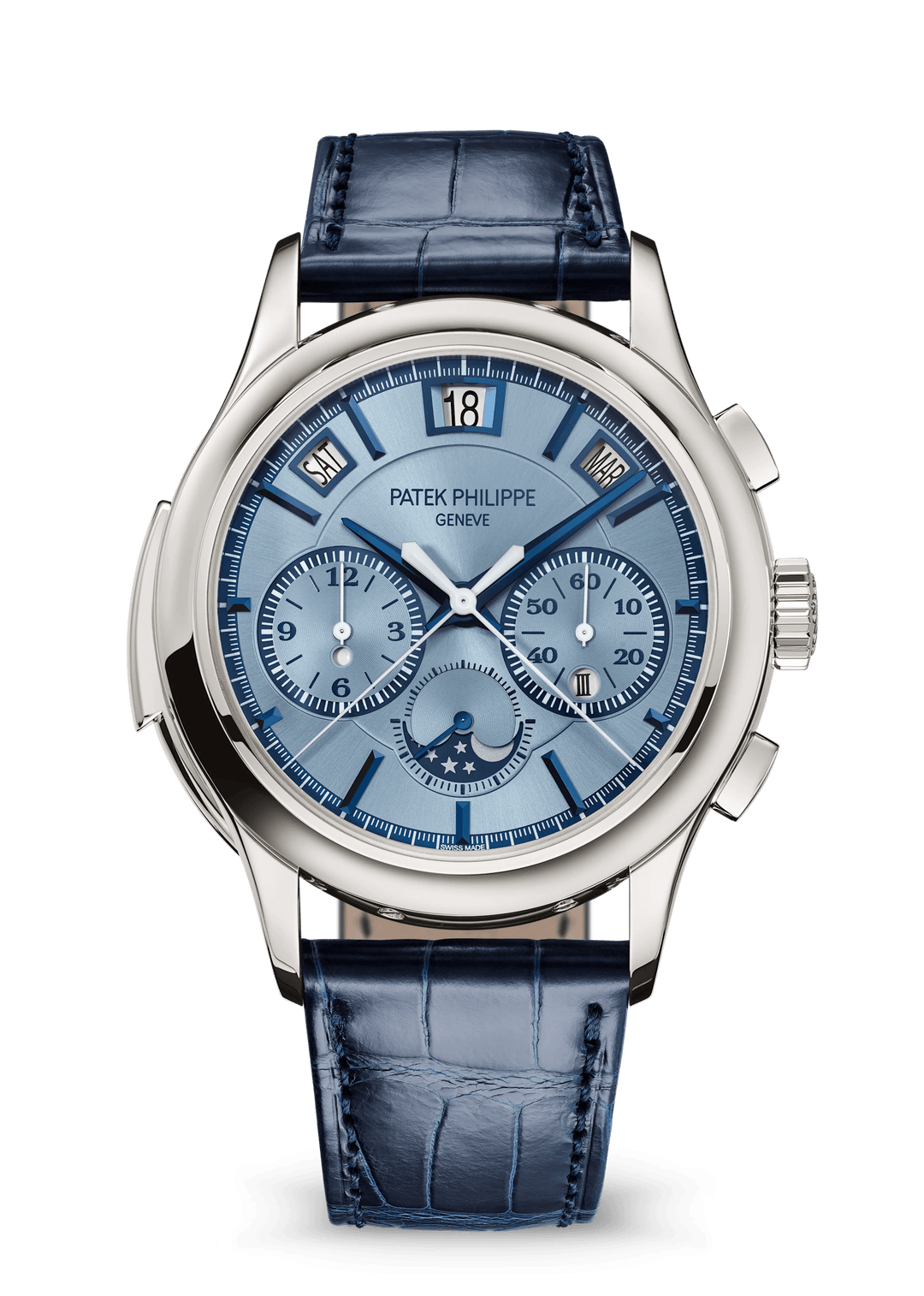 MINUTE RR. SPLIT SECONDS IS. PERPETUAL - STEEL BLUE view 1