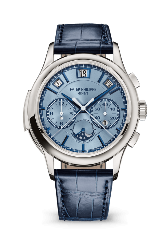 MINUTE RR. SPLIT SECONDS IS. PERPETUAL - STEEL BLUE view 1