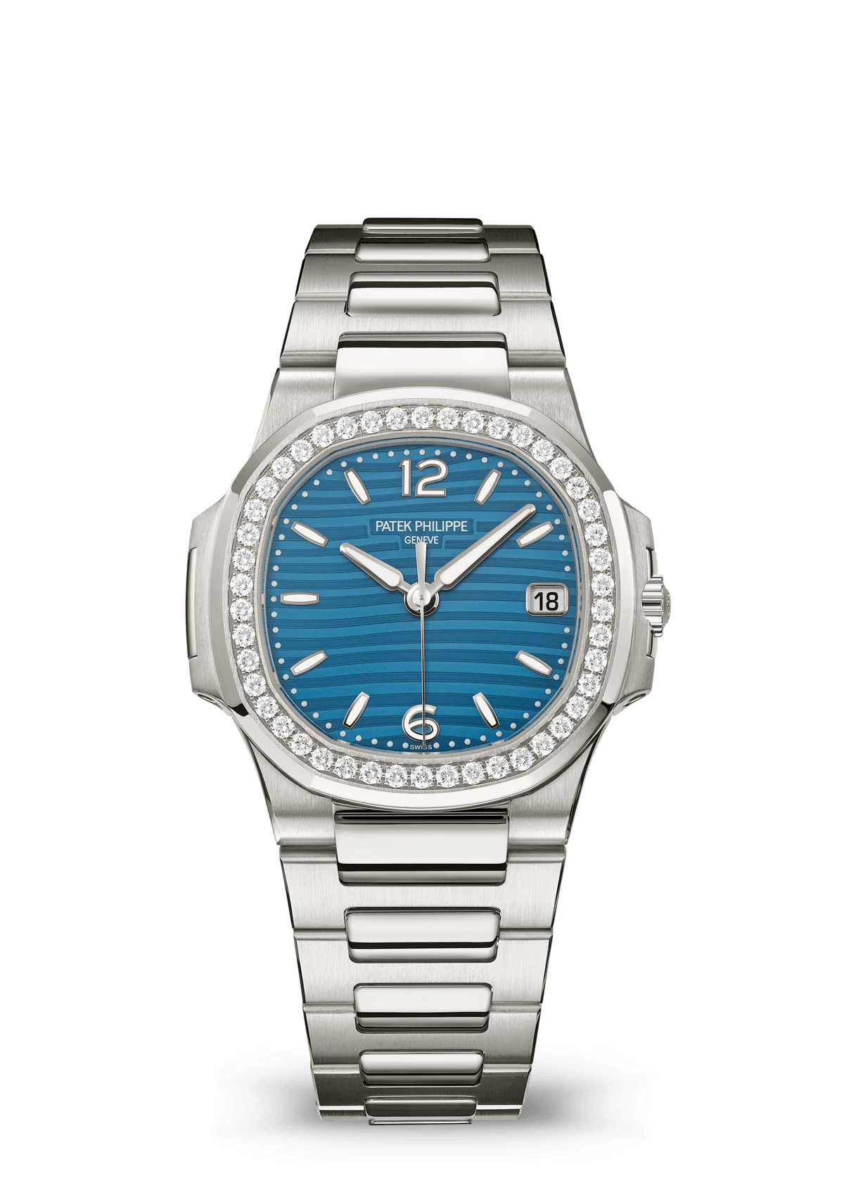 NS. DATE SP. SECONDS. - AQUA BLUE AND STEEL view 1