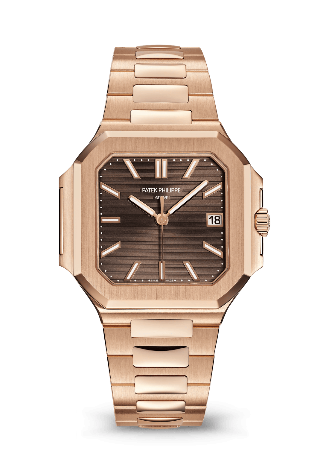DATE SP. SECONDS - BROWN AND ROSE GOLD view 1