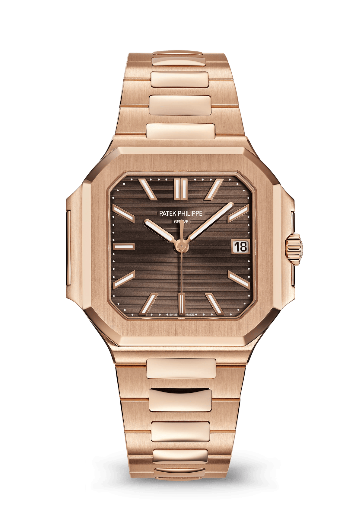 DATE SP. SECONDS - BROWN AND ROSE GOLD view 1