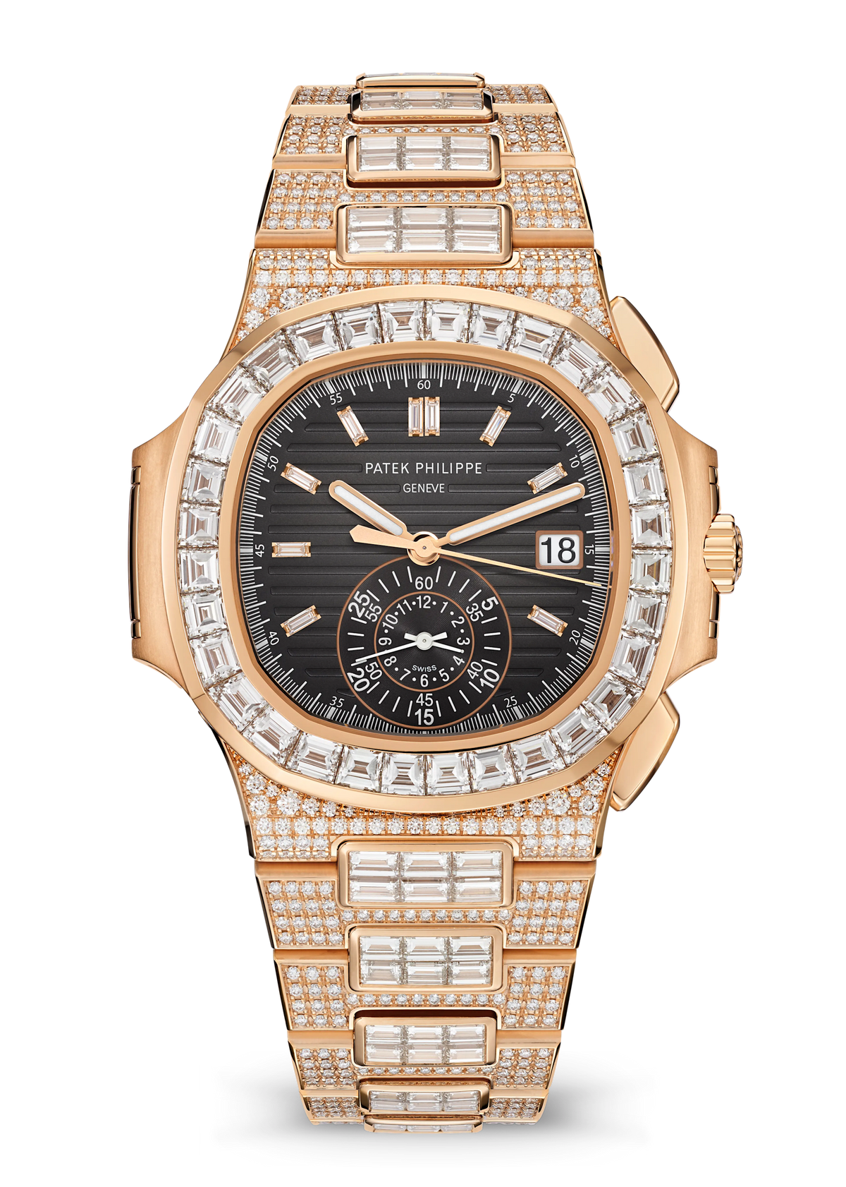 NS. HAUTE JE. - BLACK AND ROSE GOLD view 1