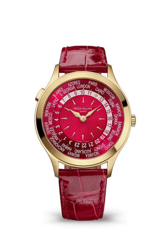 WORLD TIME - RED AND YELLOW GOLD view 1