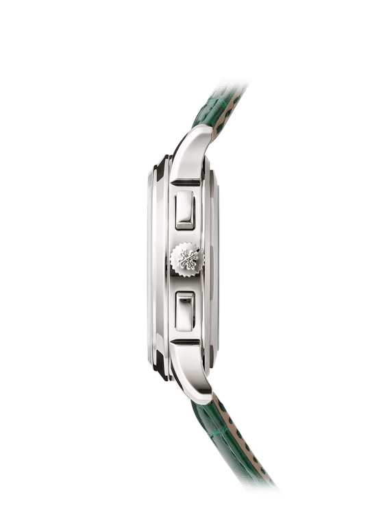 WORLD TIME. FLYBACK CHRONOGRAPH - GREEN PLATINUM view 3