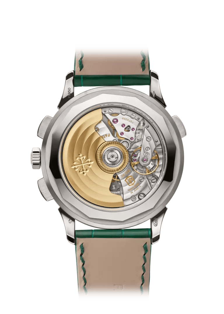 WORLD TIME. FLYBACK CHRONOGRAPH - GREEN PLATINUM view 2