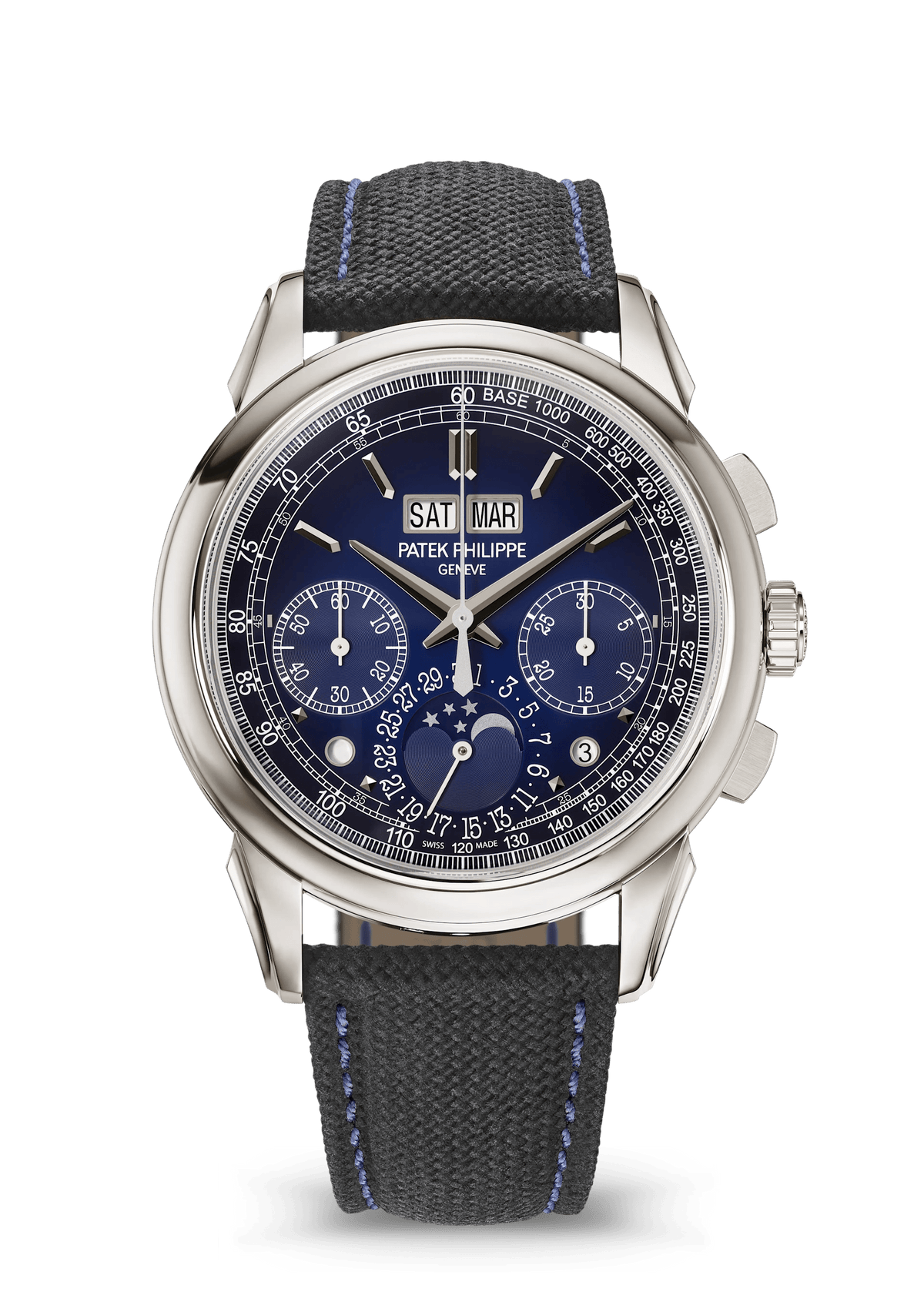 CHRONOGRAPH P CALENDAR - PLATINUM BLUE view 1