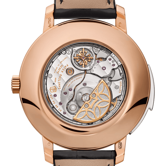 MINUTE RR. RE. P. CALENDAR HE. JE. - BLACK AND ROSE GOLD view 2