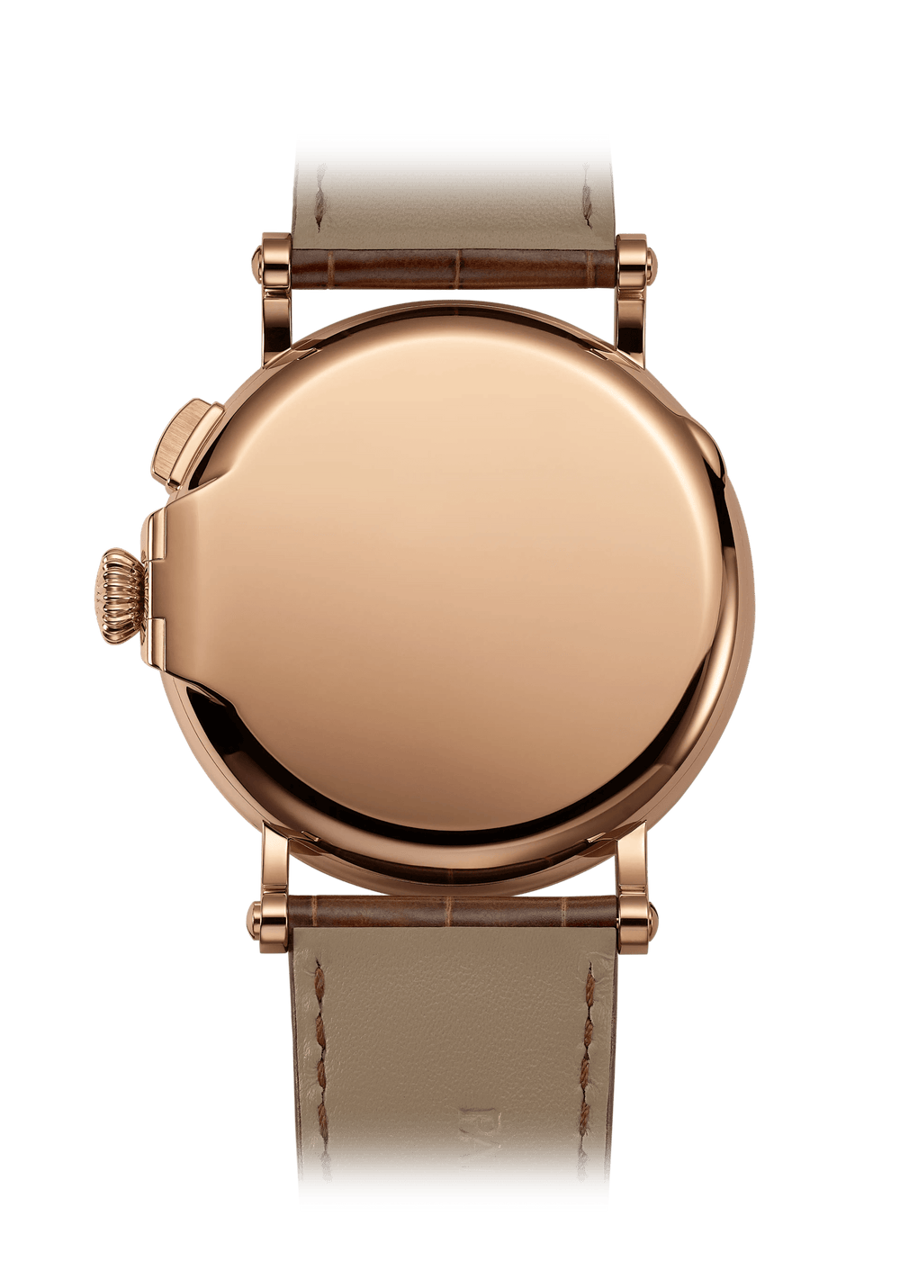 HOURS AND MINUTES ON DD. AN. - BROWN AND ROSE GOLD view 2