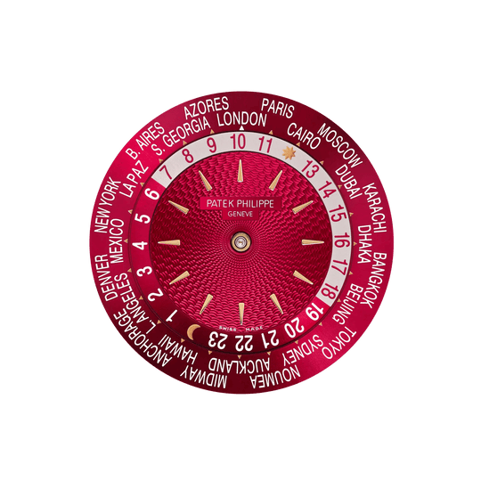 WORLD TIME - RED AND YELLOW GOLD view 5