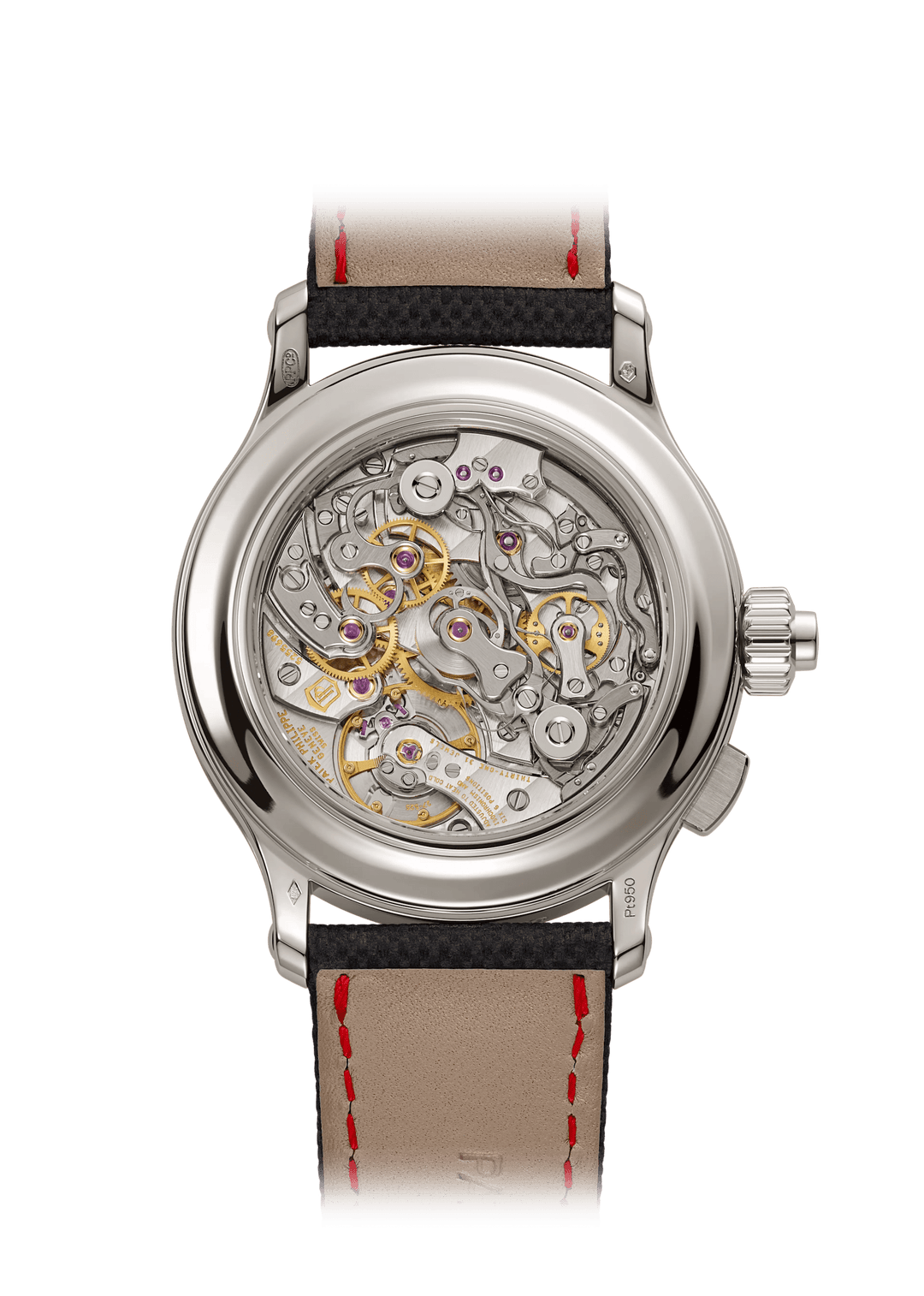 SPLIT SECONDS CHRONOGRAPH P CALENDAR. - PLATINUM view 2