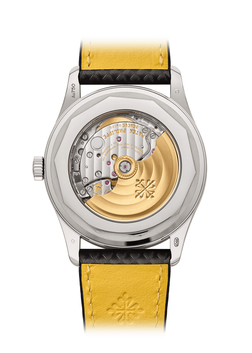 DATE. SWEEP SECONDS - BLACK AND YELLOW view 2